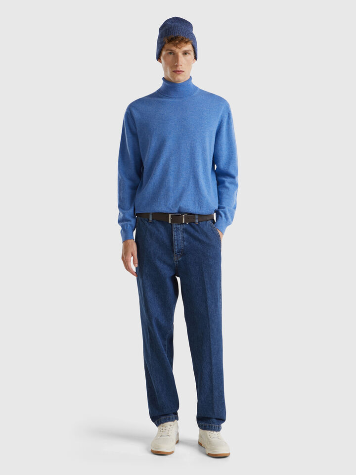 TURTLE NECK SWEATER Men image number 3